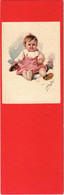 ** T1 Kisbaba A Cipőjével / Little Baby With Her Shoes. Proprieta Artistica No. 0585. Mini Card (14 X 4,5 Cm) - Sin Clasificación