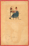 T2/T3 1922 Lady Art Postcard. Serie 14-3. S: Anny Tekauz (EB) - Sin Clasificación