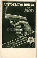 T3 1929 A Titokzatos Banda. Írta Edgar Wallace / "The Terrible People" By Edgar Wallace, Crime Novel Advertisement (fa) - Sin Clasificación