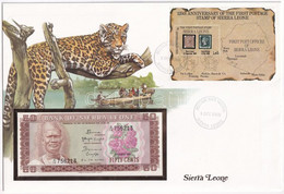 Sierra Leone 1984. 50c Felbélyegzett Borítékban, Bélyegzéssel T:I Sierra Leone 1984. 50 Cents In Envelope With Stamp And - Zonder Classificatie