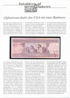 Afganisztán 2002. 1A Német Leírással T:I,I- Afghanistan 2002. 1 Afghani With German Description C:UNC,AU Krause P#64 - Non Classés