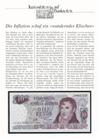 Argentína 1976. 10P Német Nyelvű Leírással T:I Argentina 1976. 10 Pesos With German Description C:UNC Krause P# 300 - Ohne Zuordnung