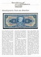 Brazília 1954. 1C Német Nyelvű Leírással T:I- Brazil 1954. 1 Cruzeiro With German Description C:AU Krause P#150a - Sin Clasificación