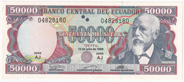 Ecuador 1999. 50.000S T:I  Ecuador 1999. 50.000 Sucres C:UNC  Krause 130.e - Non Classés