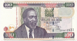 Kenya 2006. 100Sh "CP 6612931" T:III Szép Papír Kenya 2006. 100 Shillings "CP 6612931" C:F Nice Paper Krause P#48 - Unclassified