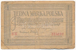 Lengyelország 1919. 1M T:III- Poland 1919. 1 Marka C:VG Krause P#19 - Non Classés