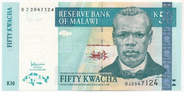 Malawi 2007. 50K "BJ 2947124" T:III Szép Papír Malawi 2007. 50 Kwacha "BJ 2947124" C:F Nice Paper Krause P#53c - Unclassified