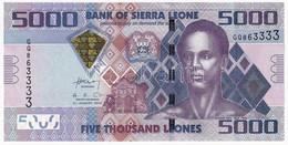 Sierra Leone 2013. 5000L T:I  Sierra Leone 2013. 5000 Leones C:UNC  Krause P#32 - Non Classés