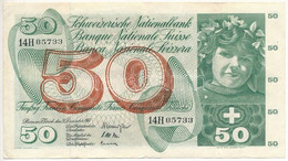 Svájc 1961. 50Fr "Galli - Iklé - Kunz" T:III Switzerland 1961. 50 Francs "Galli - Iklé - Kunz" C:F Krause P#48b.41 - Unclassified