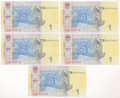 Ukrajna 2011. 1H (7x) T:1 Ukraine 2011. 1 Hryvnia (7x) T:UNC - Ohne Zuordnung