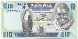 Zambia DN (1986-1988) 10K "128/D 922594" T:II Zambia ND (1986-1988) 10 Kwacha "128/D 922594" C:XF Krause P#26e - Ohne Zuordnung