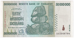 Zimbabwe 2008. 50.000.000.000.000$ T:III  Zimbabwe 2008. 50.000.000.000.000 Dollars C:F Krause P#90 - Ohne Zuordnung