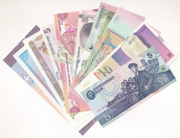 10 Darabos Vegyes Bankjegy Tétel, Közte Macedónia, Üzbegisztán, Észak-Korea, Venezuela T:I,I- 10 Pieces Mixed Banknote L - Ohne Zuordnung