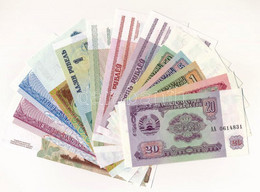 13db-os Klf Vegyes Bankjegy Tétel Fehéroroszország és A Dnyeszter-menti Köztársaság Bankjegyeiből T:I,I- 13pcs Of Mixed  - Ohne Zuordnung