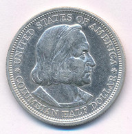 Amerikai Egyesült Államok 1893. 1/2$ Ag "Columbiai Fél Dollár" T:1--2 USA 1893. 1/2 Dollars Ag "Columbian Half-Dollar" C - Non Classés