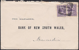 NEW ZEALAND 1900 2d PEMBROKE PAIR LOCAL PRINT RPO DN-N COMMERCIAL BANK COVER - Storia Postale