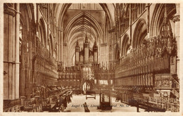LINCOLN - ANGEL CHOIR LINCOLN CATHEDRAL - CARTOLINA FP SPEDITA NEL 1929 - Lincoln