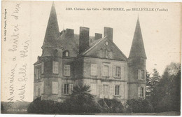 CPA  Dompierre Sur Yon  Chateau Des Gâts - Dompierre Sur Yon