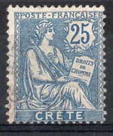 CRETE Timbre Poste N°9  Oblitéré TB Cote : 4€00 - Used Stamps