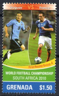 GRENADA - 1v - MNH - Uruguay Vs France - FIFA Football World Cup - South Africa 2010 - Fußball Futebol - Ribéry - 2010 – Zuid-Afrika