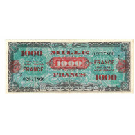 France, 1000 Francs, 1945 Verso France, 1945, SERIE DE 1944, SUP - 1945 Verso Francés