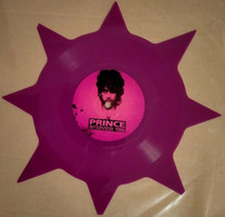 Prince Interview 1986 VINILE Shape Colore Viola A Forma Di Stella USATO - Limitierte Auflagen