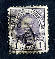 178 Lux 1893 YT.66 O Cat 9.€ (Offers Welcome!) - 1891 Adolphe Voorzijde