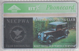 UNITED KINGDOM 1993 NECPWA VINTAGE MOTORING CLUB CAR AUSTIN TEN - BT Allgemeine