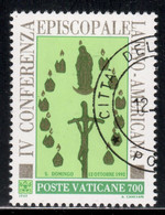 Vatican 1992 Mi# 1070 Used - 4th General Conference Of The Latin American Episcopacy - Usados