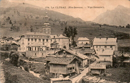 La Clusaz Canton Thônes Vue Générale Hôtel Des Aravis Grand Hôtel Du Lion D'Or Hte-Savoie N°104 Cpa Non Ecrite Au Dos - La Clusaz