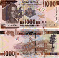 GUINEA      1000 Francs      P-48[c]       2018      UNC - Guinee