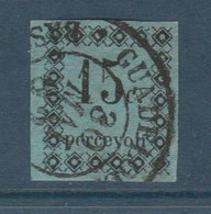 GUADELOUPE TAXE N° 5 OBLITERE TTB SIGNE A. BRUN - Timbres-taxe