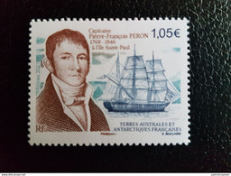 Fsat 2021 Taaf Antarctic Capitaine Pierre François Peron Ile Saint Paul 1v Mnh - Neufs