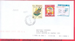 SAN MARINO 2012 - St.Post.085 - Busta Ordinaria "NATALE '96" - Vedi Descrizione - - Storia Postale