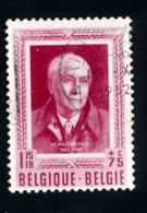 Belgium België Belgique - COB/OBP- 1952 - Nr 895-V3 - OBL - Maeterlinck Goutte Sous 'B' De België, Druppel Onder B - Andere & Zonder Classificatie