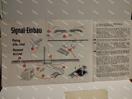 Railway Modeling MARKLIN Gauge HO Instructions Car Maintenance Locomotive CM 800 And CE 800 - Otros & Sin Clasificación