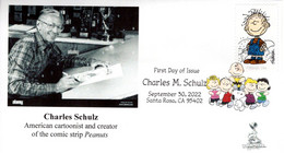 Charles Schulz FDC, From Toad Hall Covers, W/DCP - 2011-...