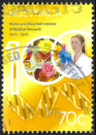 AUSTRALIA 2015 QEII 70c Multicoloured, 100th Anniv Of The Walter & Eliza Hall Institute Of Medical Research FU - Used Stamps