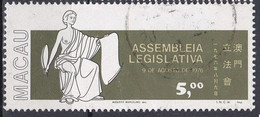 Macao 1977 N° 463 Assemblée Législative De 1977   (H26) - Used Stamps