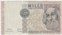 Italy P 109 A - 1000 Lire 6.1.1982 - VF - 1000 Lire