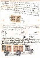 Turkey & Ottoman Empire -  Fiscal / Revenue & Rare Document With Stamps - 197 - Storia Postale