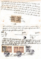 Turkey & Ottoman Empire -  Fiscal / Revenue & Rare Document With Stamps - 197 - Covers & Documents