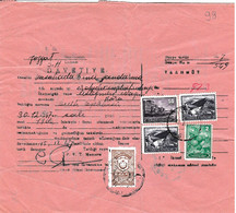Turkey & Ottoman Empire -  Fiscal / Revenue & Rare Document With Stamps - 98 - Storia Postale