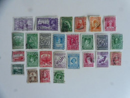 CANADA - NEWFOUNDLAND - SET OF 26 USED - Andere & Zonder Classificatie