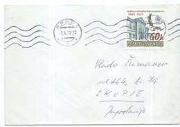 Czechoslovakia Letter Brno Via Yugoslavia 1970,stamp Motive 1970 The 25th Anniversary Of Kosice Reforms - Covers & Documents