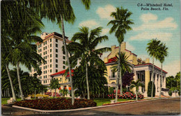 Florida Palm Beach The Whitehall Hotel Curteich - Palm Beach