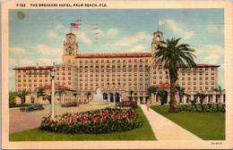 Florida Palm Beach The Breakers Hotel 1938 Curteich - Palm Beach