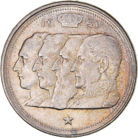 Monnaie, Belgique, 100 Francs, 100 Frank, 1951, Bruxelles, TTB+, Argent - 100 Francs