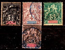 Madagascar -6- POST STAMPS, Issued By 1896-1906 - Quality In Your Opinion. - Otros & Sin Clasificación