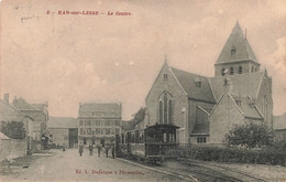 Belgique - Han Sur Lesse - Le Centre - Edit. L. Duparque - Animé - Clocher - Tram - Carte Postale Ancienne - Rochefort